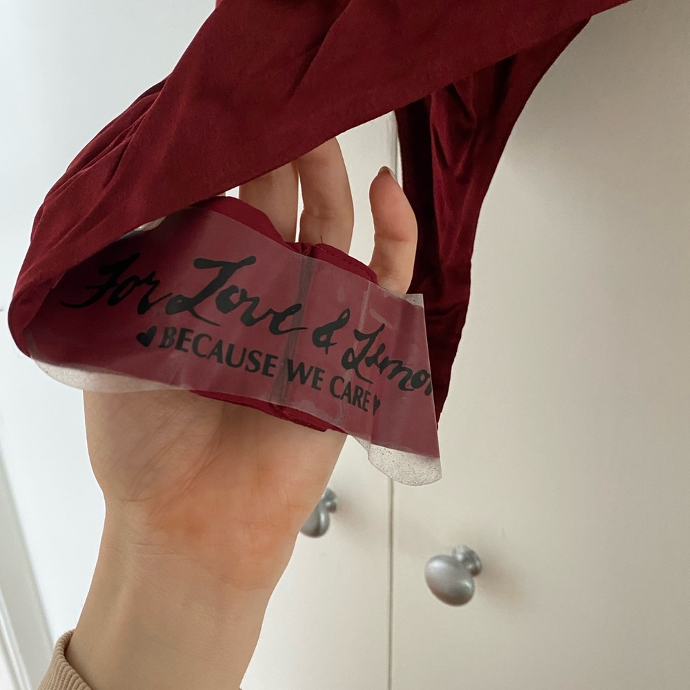 NWT For Love and Lemons Aries Silky Bodysuit - Picture 3 of 4